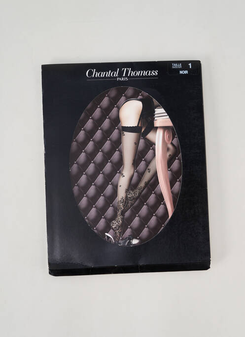 Bas noir CHANTAL THOMASS pour femme