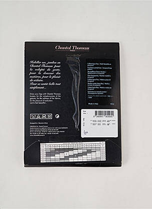 Collants imprimé fantaisie noir CHANTAL THOMASS femme
