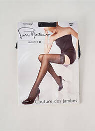 Bas stretch gris PIERRE MANTOUX femme