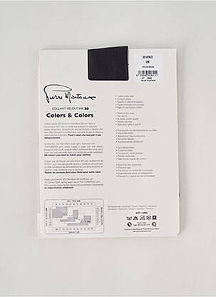 Collants stretch gris PIERRE MANTOUX femme
