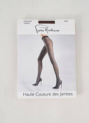 Collants marron PIERRE MANTOUX pour femme seconde vue