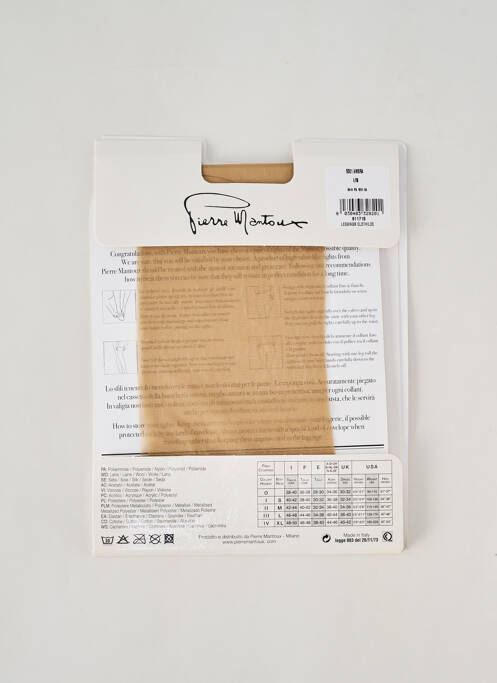 Collants chair PIERRE MANTOUX pour femme