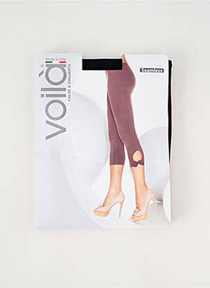 Legging taille élastique noir VOILA femme