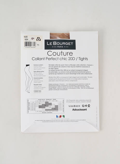 Collants chair LE BOURGET pour femme