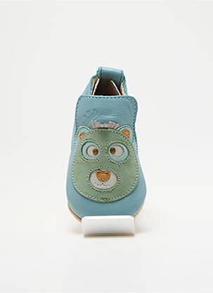 Chaussons/pantoufles bout rond bout rond bleu EASY PEASY garçon