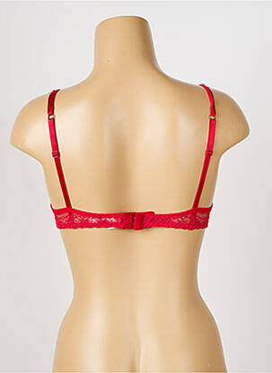 Soutien-gorge effet matière satinée haut soutien-gorge moulé rouge PASSIONATA femme