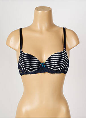 Soutien-gorge tissage dentelle haut soutien-gorge moulé bleu PASSIONATA femme