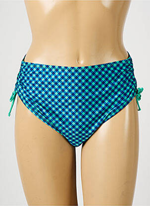 Bas de maillot de bain stretch culotte vert ANTIGEL femme