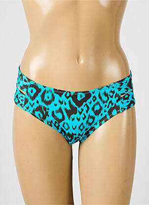 Bas de maillot de bain stretch culotte bleu ANTIGEL femme