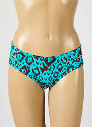 Bas de maillot de bain stretch culotte bleu ANTIGEL femme