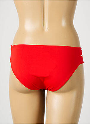 Bas de maillot de bain imprimé fantaisie culotte rouge ANTIGEL femme