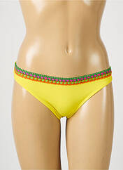 Bas de maillot de bain jaune ANTIGEL pour femme seconde vue