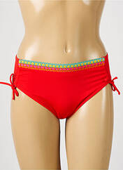 Bas de maillot de bain rouge ANTIGEL pour femme seconde vue