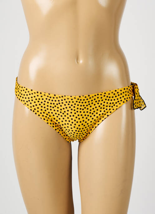 Bas de maillot de bain jaune ANTIGEL pour femme