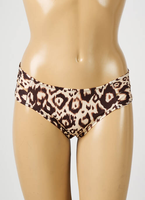 Bas de maillot de bain marron ANTIGEL pour femme