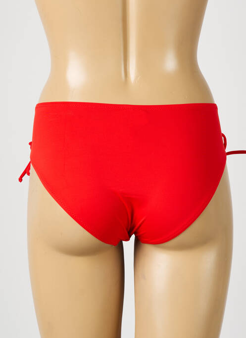 Bas de maillot de bain rouge ANTIGEL pour femme