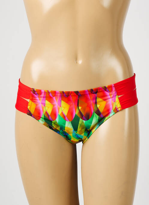 Bas de maillot de bain rouge ANTIGEL pour femme
