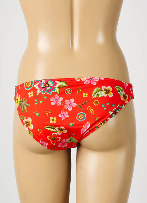 Bas de maillot de bain rouge ANTIGEL pour femme