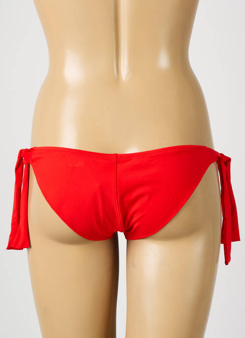 Bas de maillot de bain rouge ANTIGEL pour femme