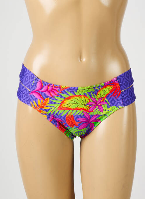 Bas de maillot de bain violet ANTIGEL pour femme