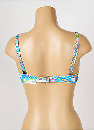 Haut de maillot de bain haut soutien-gorge moulé haut soutien-gorge moulé bleu ANTIGEL femme