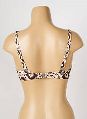 Haut de maillot de bain marron ANTIGEL pour femme seconde vue