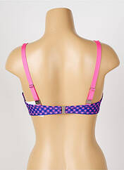 Haut de maillot de bain rose ANTIGEL pour femme seconde vue