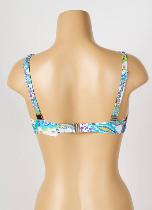 Haut de maillot de bain bleu ANTIGEL pour femme