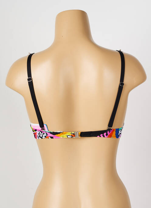 Haut de maillot de bain noir ANTIGEL pour femme