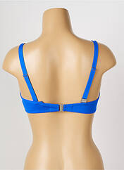 Haut de maillot de bain bleu ANTIGEL pour femme seconde vue