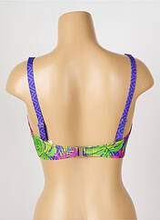 Haut de maillot de bain violet ANTIGEL pour femme seconde vue