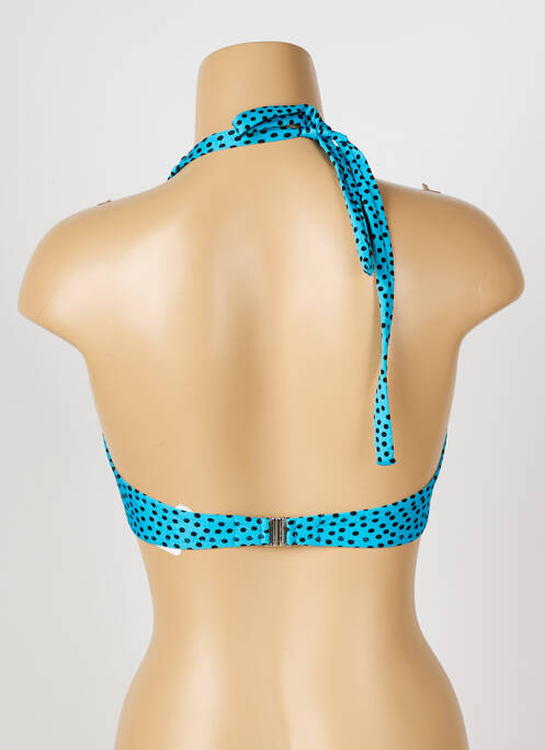 Haut de maillot de bain bleu ANTIGEL pour femme