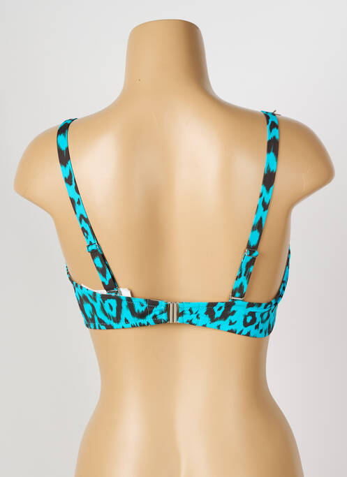 Haut de maillot de bain bleu ANTIGEL pour femme