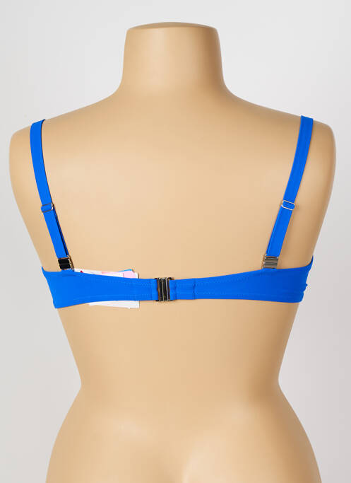 Haut de maillot de bain bleu ANTIGEL pour femme