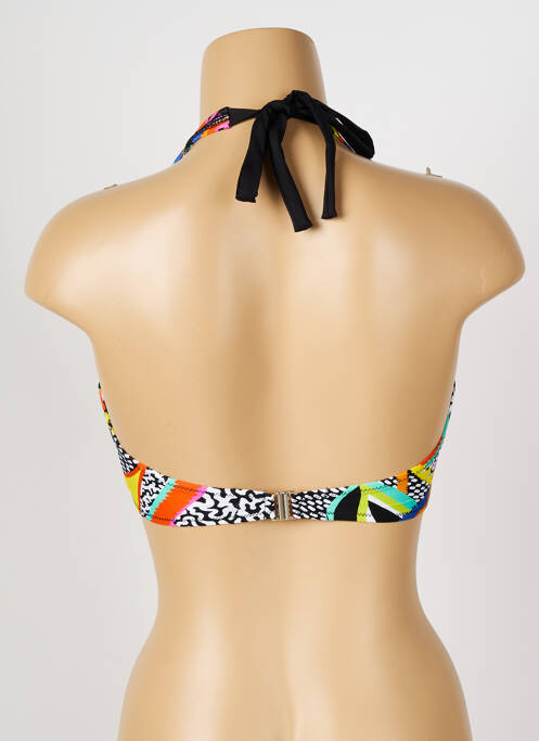 Haut de maillot de bain noir ANTIGEL pour femme