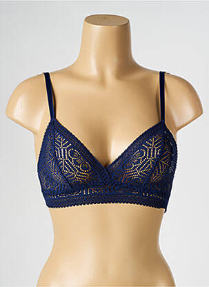 Soutien-gorge sans armature brassieres bleu SIMONE PERELE femme