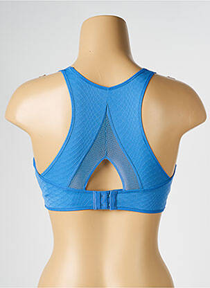 Soutien-gorge effet matière satinée brassieres bleu PASSIONATA femme