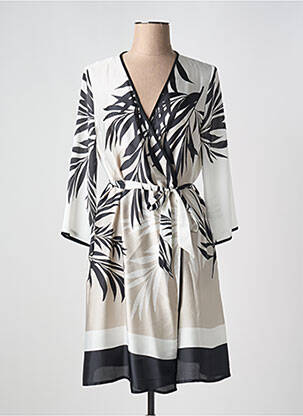 Déshabillé manches longues noir REGENCE femme