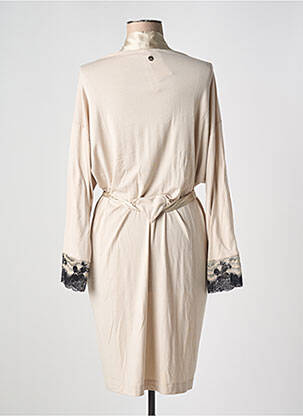 Déshabillé manches longues beige TWIN-SET SIMONA BARBIERI femme