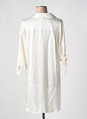 Chemise de nuit manches longues blanc MARJOLAINE femme