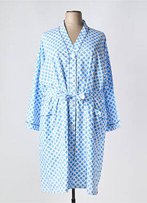 Chemise de nuit imprimé pois bleu REGENCE femme