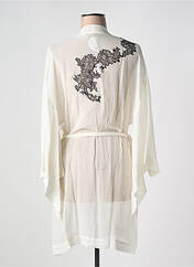 Déshabillé blanc MARJOLAINE pour femme seconde vue