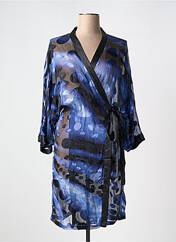 Déshabillé bleu MARJOLAINE pour femme seconde vue