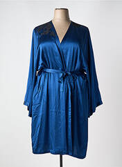Déshabillé bleu MARJOLAINE pour femme seconde vue