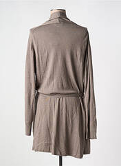 Déshabillé marron MARJOLAINE pour femme seconde vue