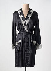 Déshabillé noir MARJOLAINE pour femme seconde vue