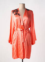 Déshabillé orange MARJOLAINE pour femme seconde vue