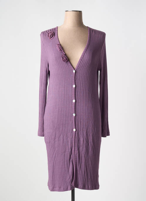 Chemise de nuit violet REGENCE pour femme