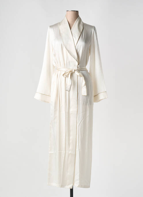 Déshabillé blanc MARJOLAINE pour femme