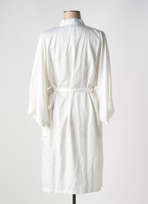 Déshabillé blanc MARJOLAINE pour femme
